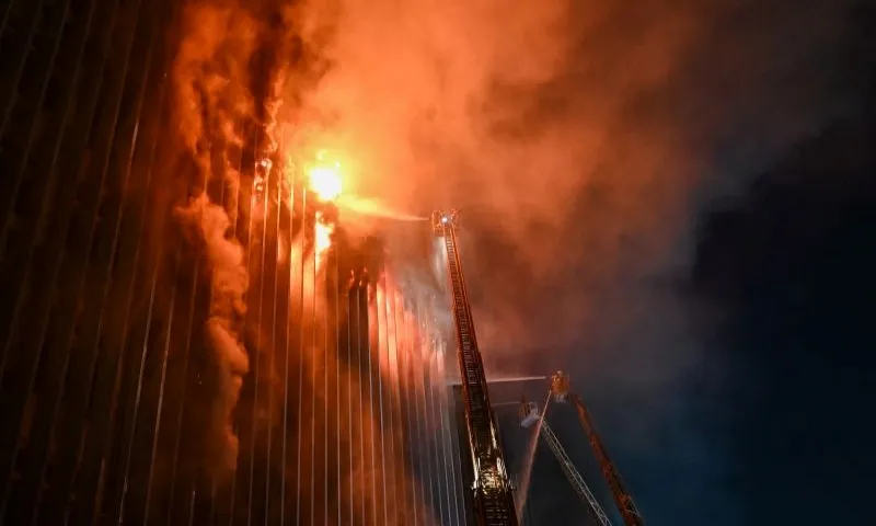 Ai Cập: Cháy trung tâm dữ liệu ở thủ đô Cairo, hàng chục người thương vong