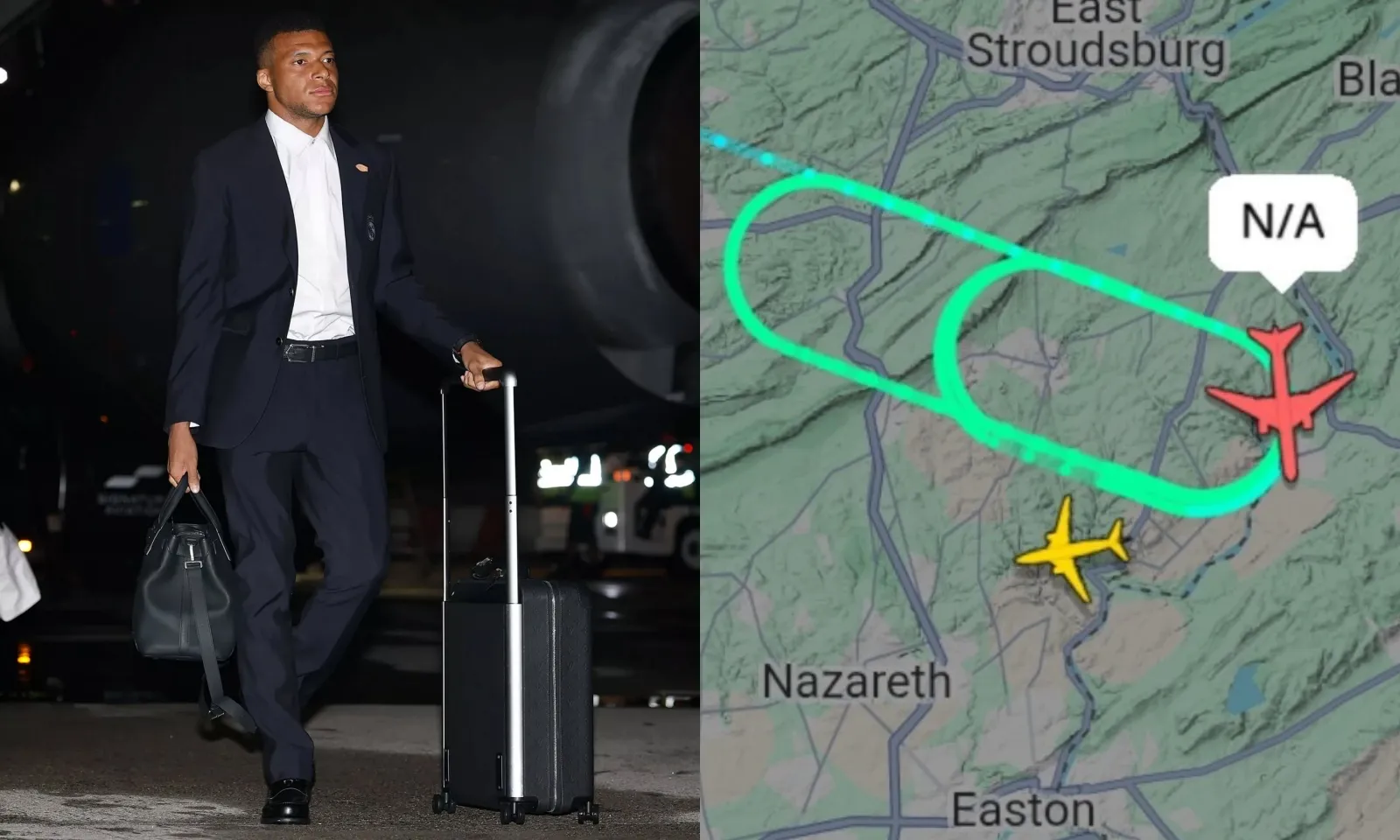 Máy bay chở Real Madrid gặp sự cố, không thể hạ cánh suốt 2 tiếng