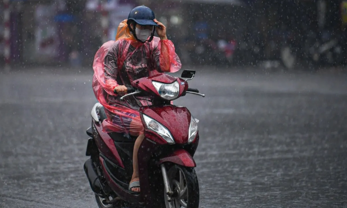 Miền Bắc mưa lớn dồn dập đến 12/7