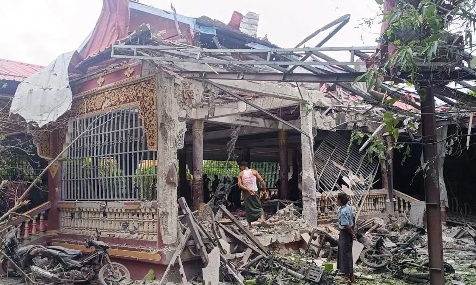 Tu viện Myanmar bị tấn công, ít nhất 23 người thiệt mạng