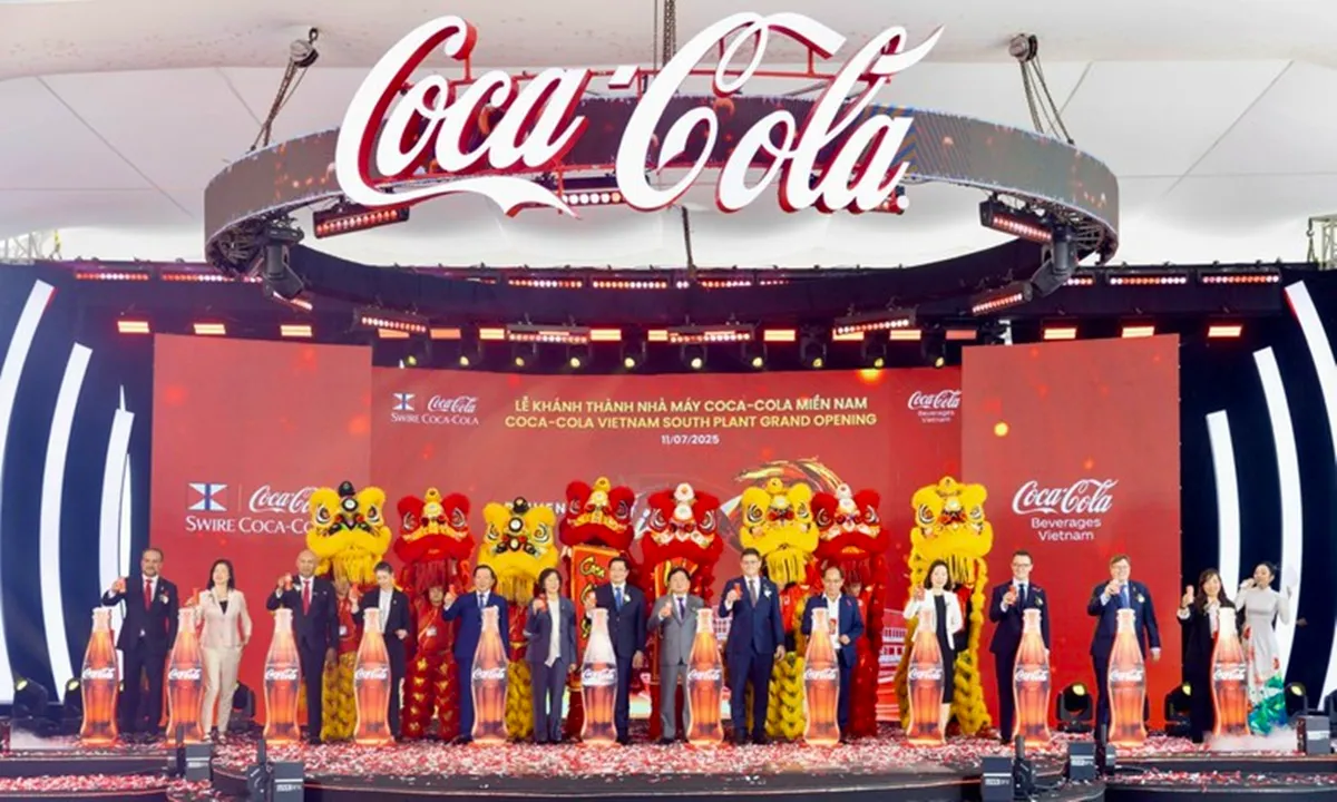 Coca-Cola Việt Nam khánh thành nhà máy 136 triệu USD tại Tây Ninh