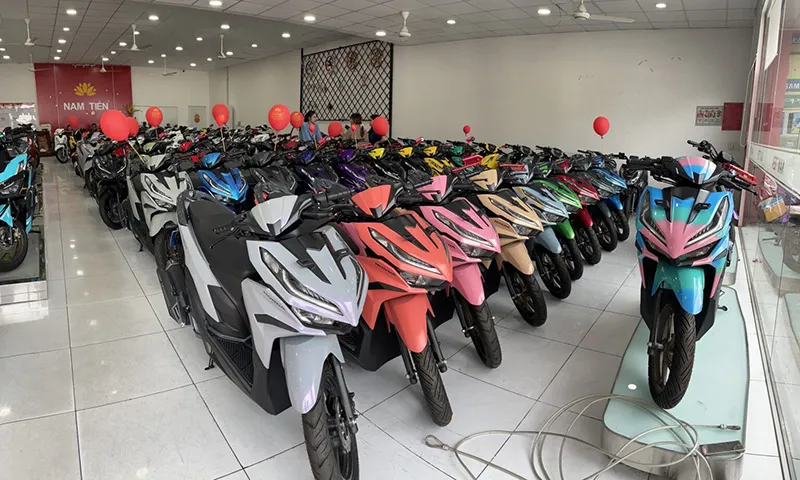 6 tháng đầu năm, 5 hãng xe máy bán được 1,3 triệu chiếc