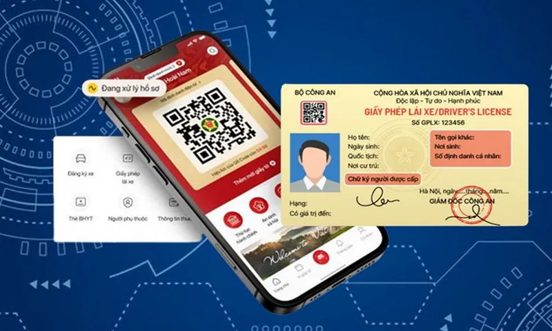 Các bước cập nhật VNeID để tích hợp GPLX đối với người vừa thi đậu sát hạch