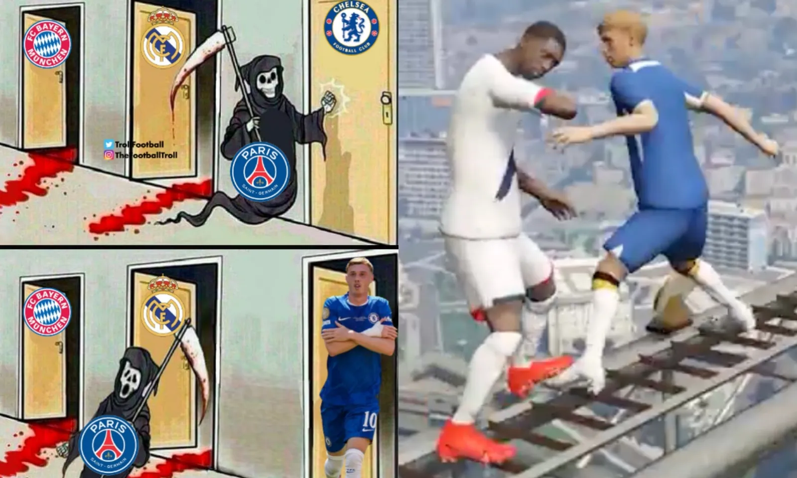 Cười bể bụng với loạt ảnh chế Chelsea thắng PSG 