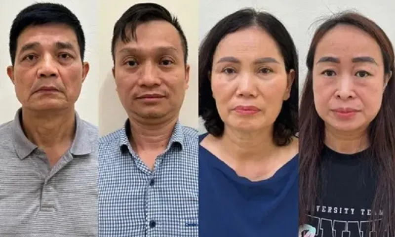 Các đối tượng trong vụ án - Ảnh Bộ Công an