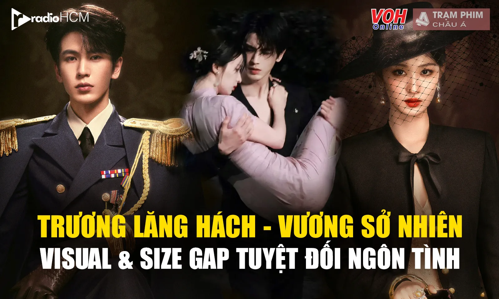 Trương Lăng Hách - Vương Sở Nhiên gây sốt cõi mạng bởi size gap tuyệt đối ngôn tình