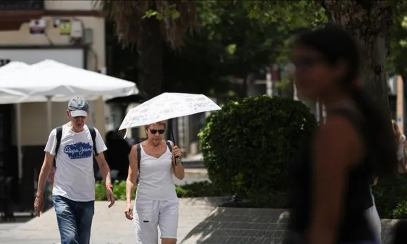 Nắng nóng bao trùm châu Âu