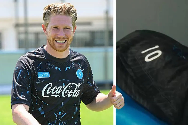 Kevin De Bruyne khoác áo số 10 tại Napoli. Ảnh: Internet