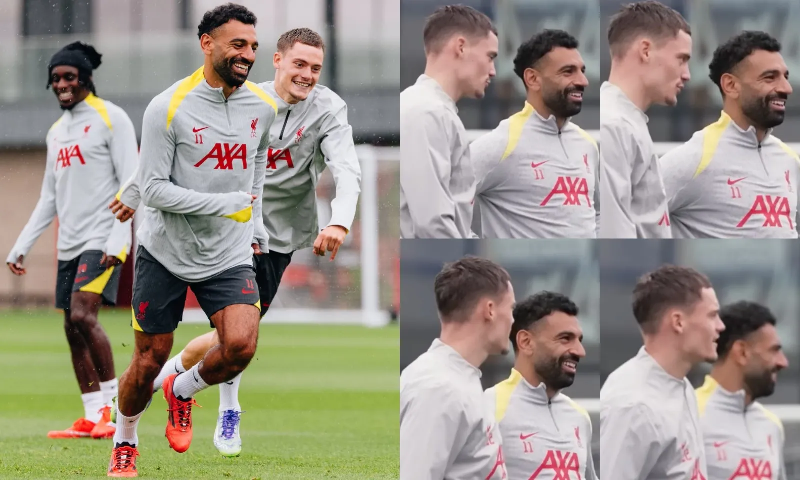 Florian Wirtz bám Salah như hình với bóng ngay lần đầu gặp gỡ