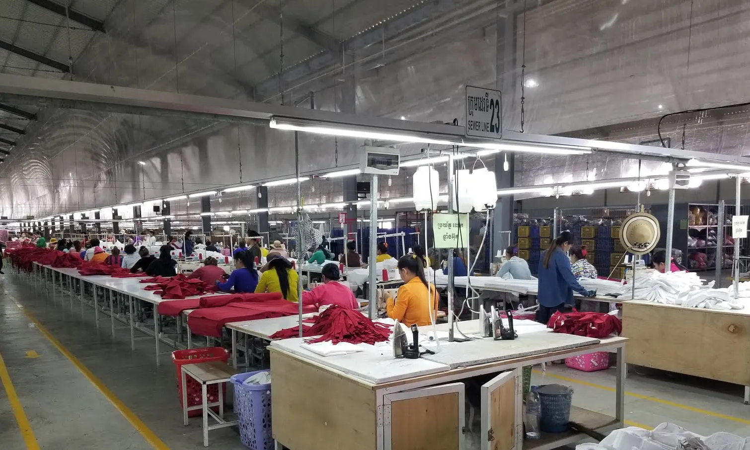 Xuất khẩu của Campuchia sang Mỹ tăng mạnh trong 6 tháng đầu năm