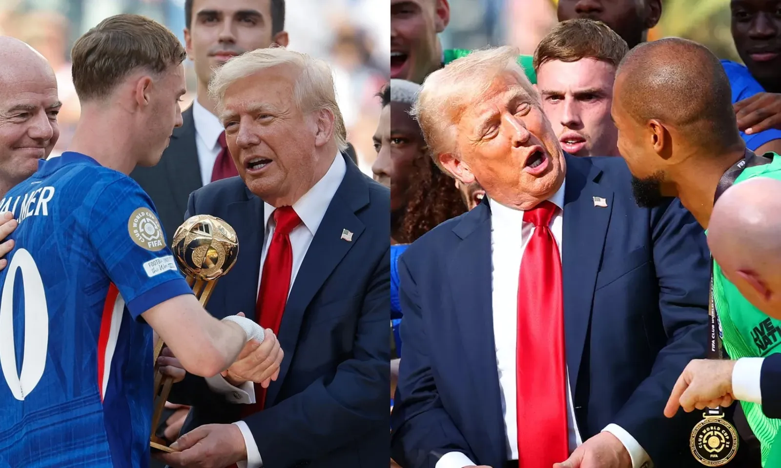 Tổng thống Trump nói với Cole Palmer điều bất ngờ