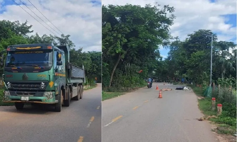 Quảng Trị: Tai nạn liên hoàn trên Tỉnh lộ 586, một người tử vong tại chỗ