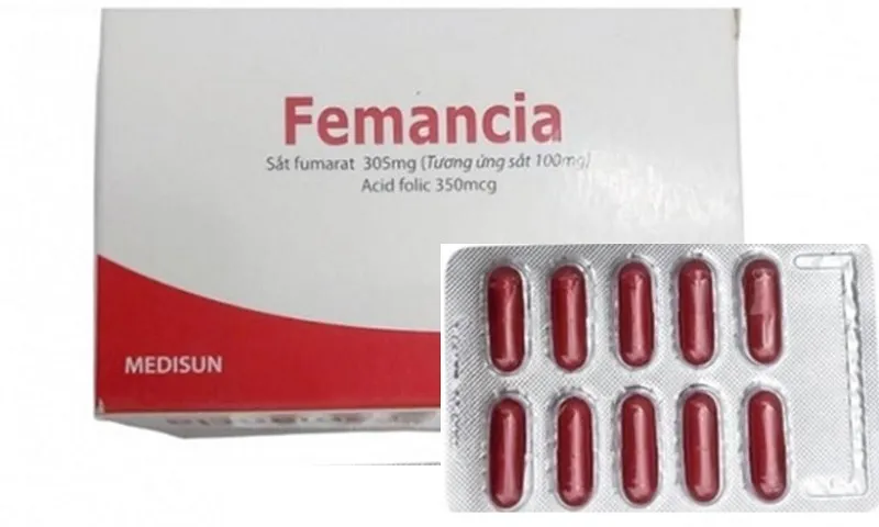 Thu hồi toàn bộ thuốc Femancia điều trị thiếu máu