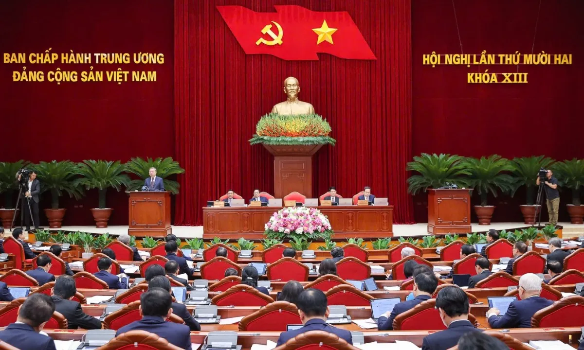 Khai mạc Hội nghị Trung ương lần thứ 12