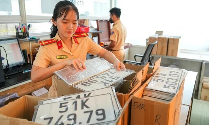 Phiên đấu giá biển số xe thứ 7 thu gần 59 tỷ đồng