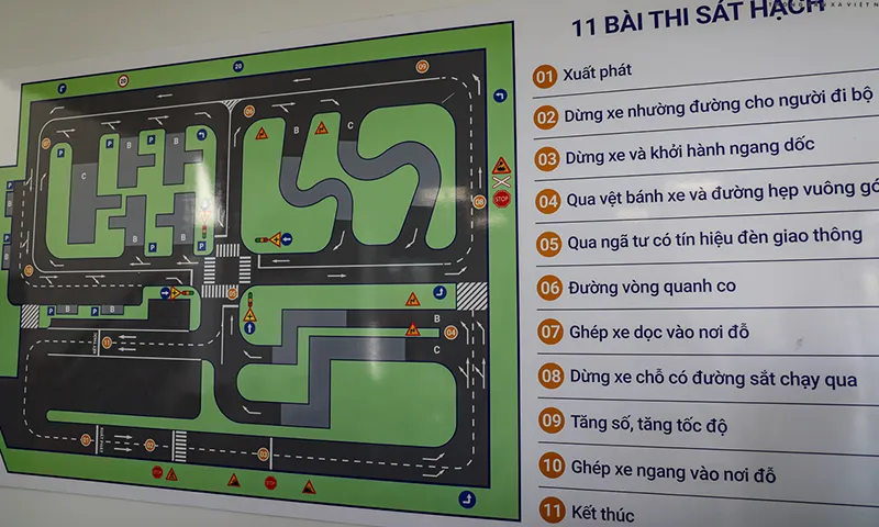 Hà Nội: Nhiều cơ sở sát hạch lái xe không đủ số thí sinh để tổ chức thi