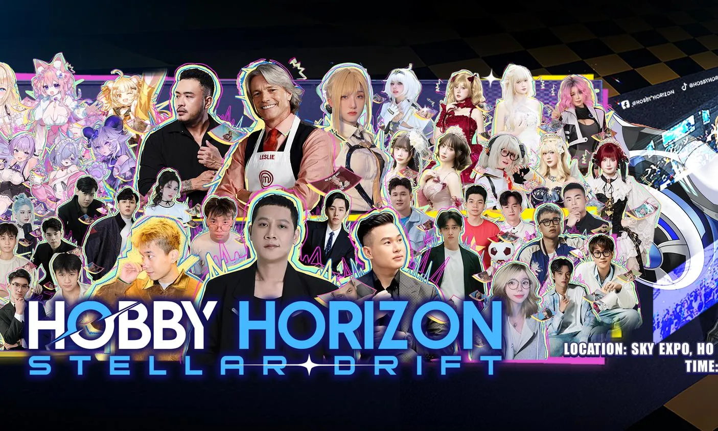 Hobby Horizon 2025 - sân chơi đa sắc màu quy tụ game thủ, cộng đồng yêu văn hoá