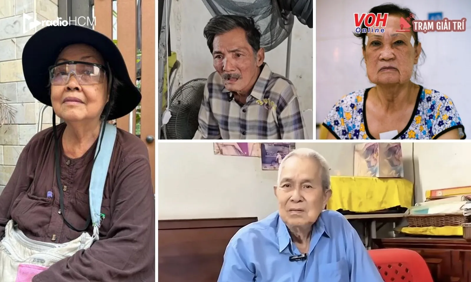 Những nghệ sĩ việt có cuộc sống khó khăn tuổi xế chiều 