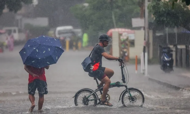 Thái Lan kích hoạt “phòng tác chiến” đối phó bão Wipha