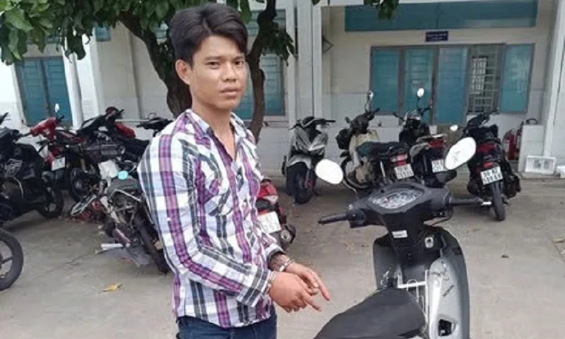 trộm xe