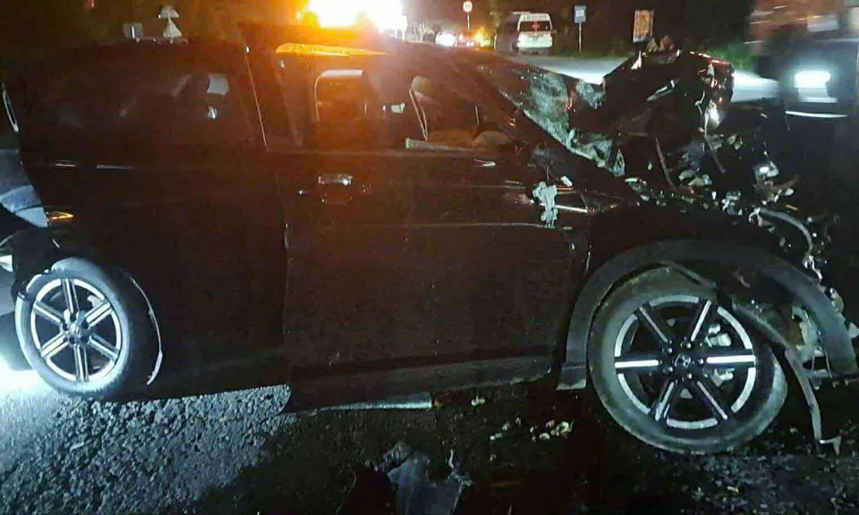 Va chạm liên hoàn trên quốc lộ 1 qua Hà Tĩnh, hai cha con tử vong thương tâm