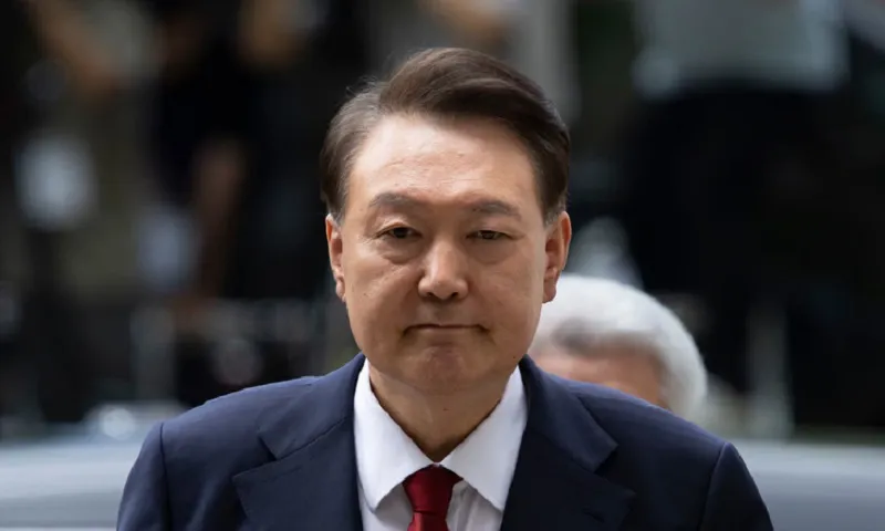 Cựu tổng thống Hàn Quốc Yoon Suk Yeol - Ảnh News1