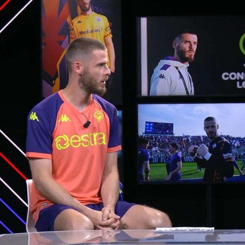 David De Gea trong buổi phỏng vấn mới đây. Ảnh: Internet