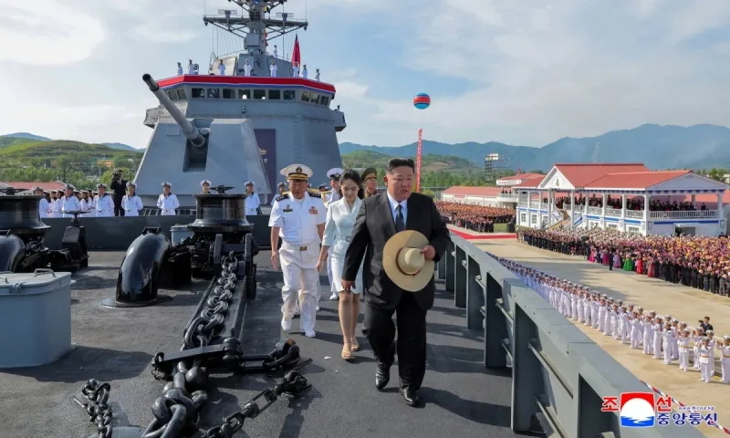 Triều Tiên sẽ đóng thêm tàu khu trục 5.000 tấn