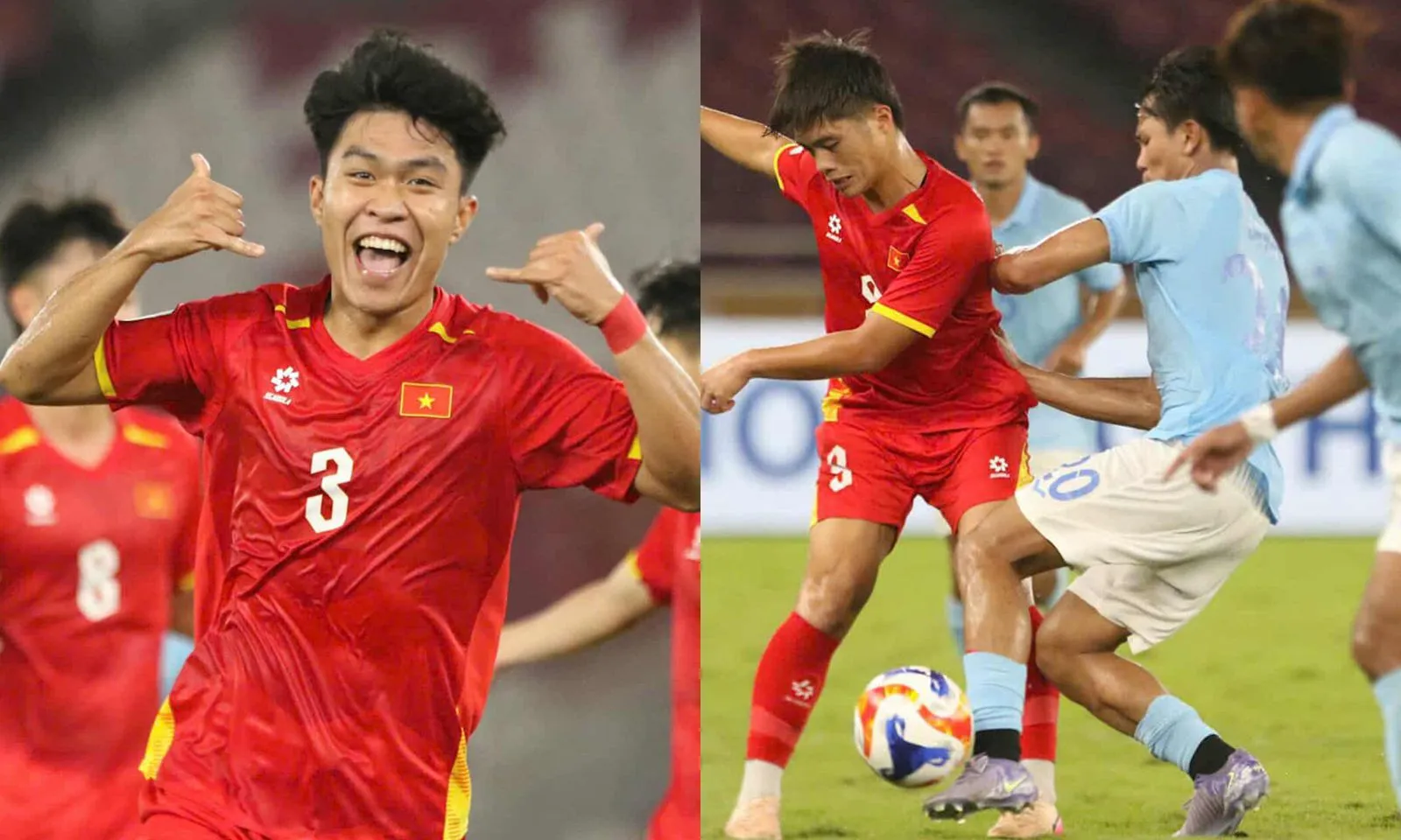 Đình Bắc tỏa sáng đúng lúc, U23 Việt Nam nhọc nhằn vượt qua U23 Campuchia