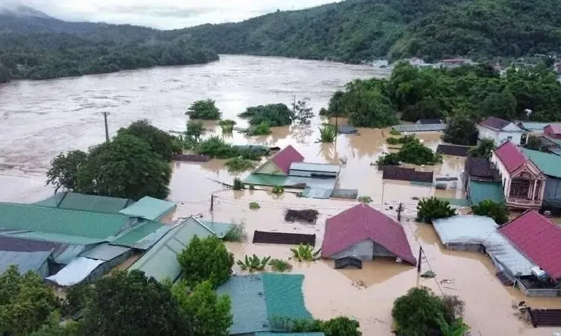 Nghệ An : Hơn 410 nhà dân bị thiệt hại, 3 người chết, 1 người mất tích do mưa lũ