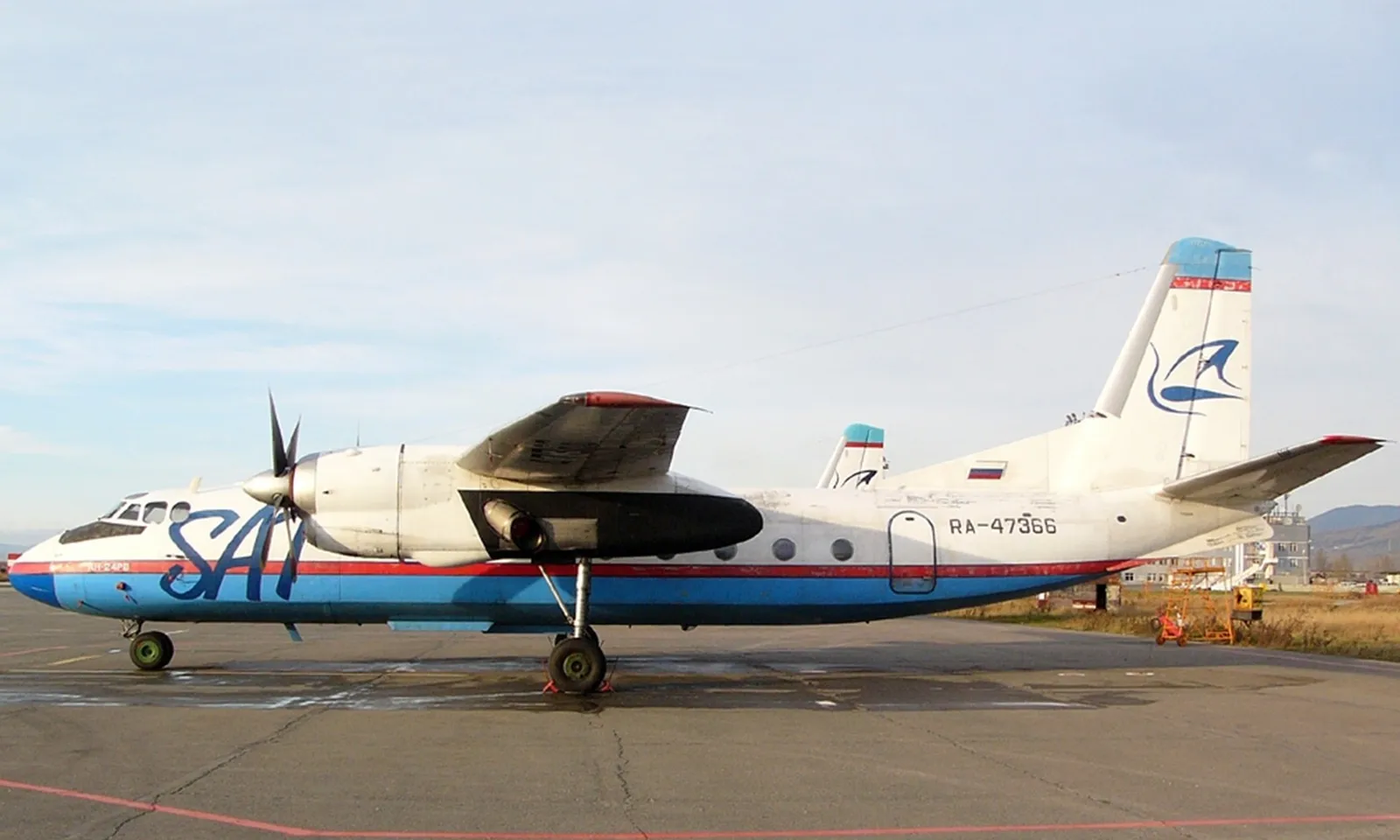 Máy bay Nga chở 50 người mất tích ở vùng Viễn Đông