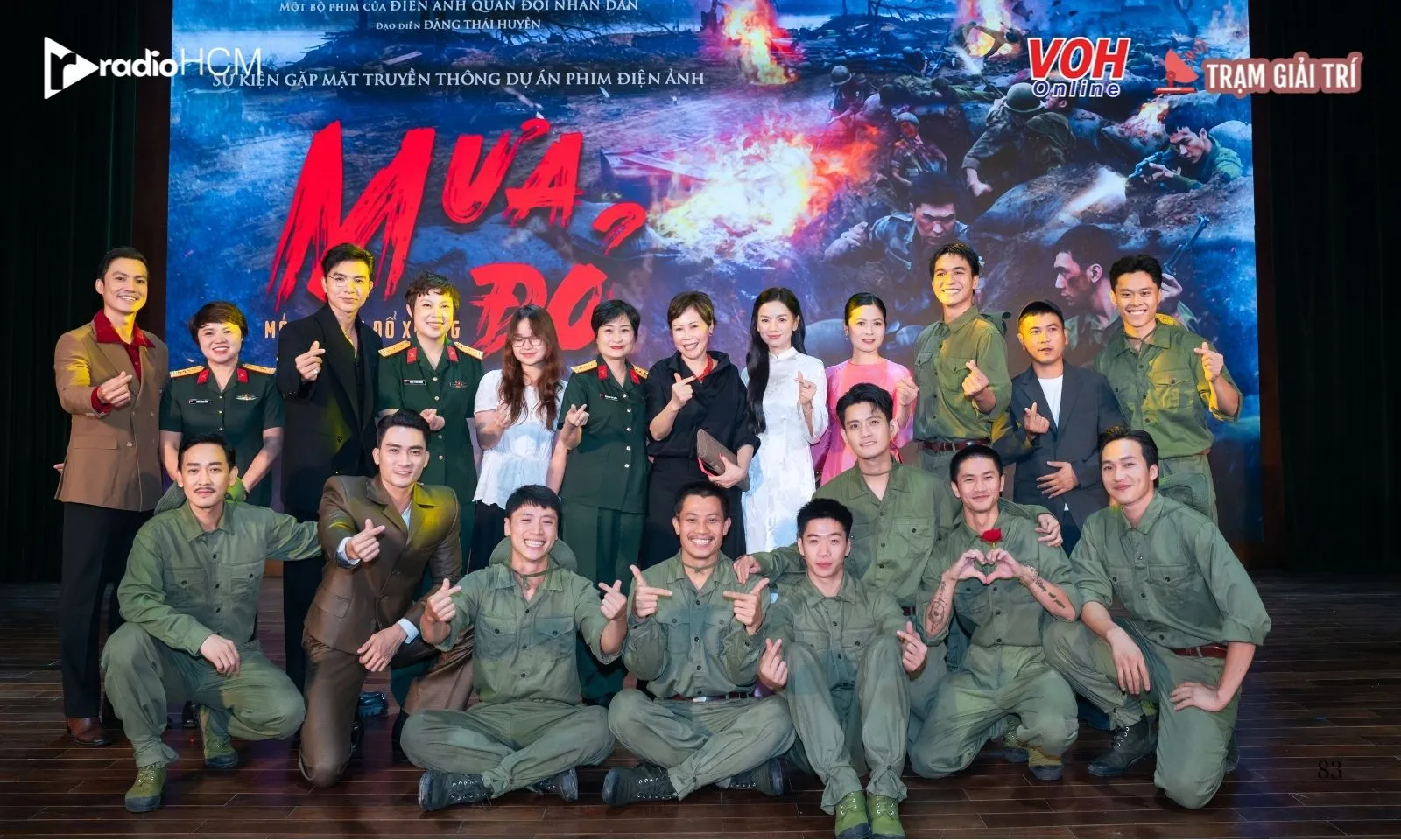 Showcase phim điện ảnh Mưa Đỏ: Bức tranh quá khứ trên màn ảnh rộng