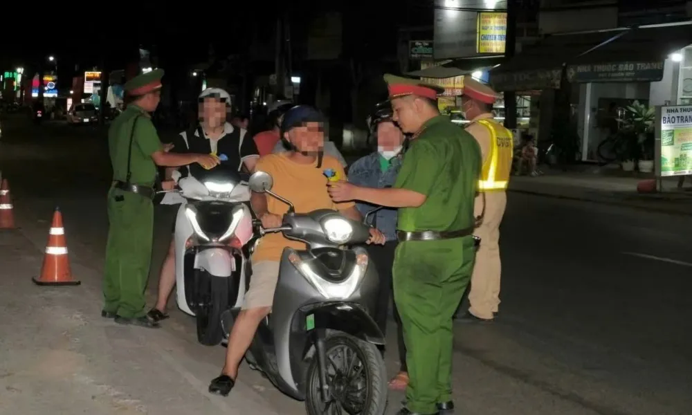 367 trường hợp vi phạm nồng độ cồn bị phát hiện nhờ biện pháp mật phục