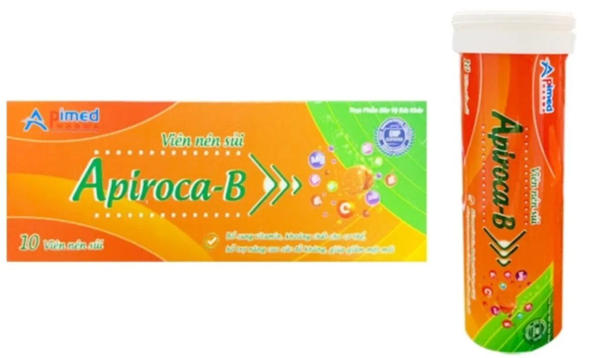 Dừng lưu thông lô viên sủi Apiroca-B do không đạt chất lượng