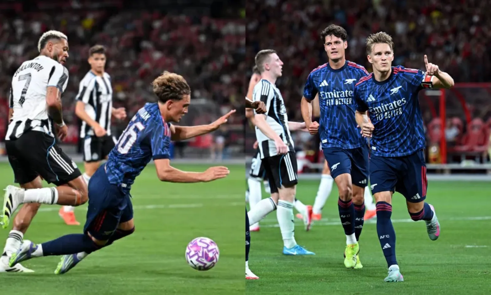 Arteta choáng ngợp với tài năng 15 tuổi giúp Arsenal khuất phục Newcastle