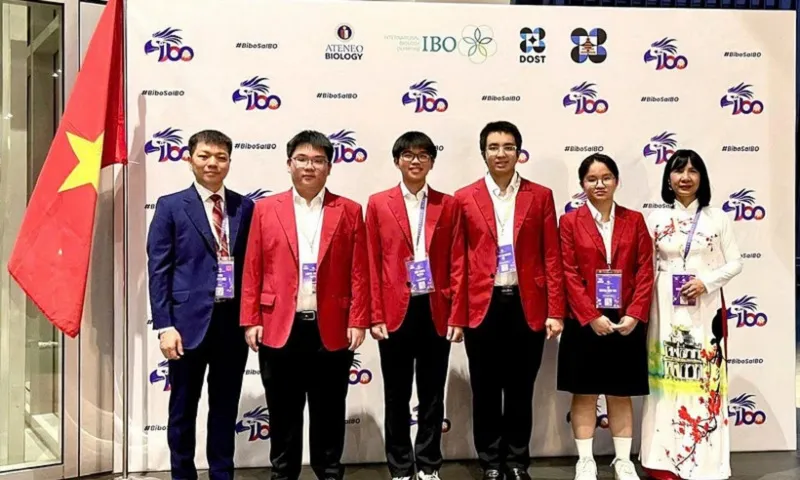 Việt Nam đạt thành tích xuất sắc tại Olympic Sinh học quốc tế