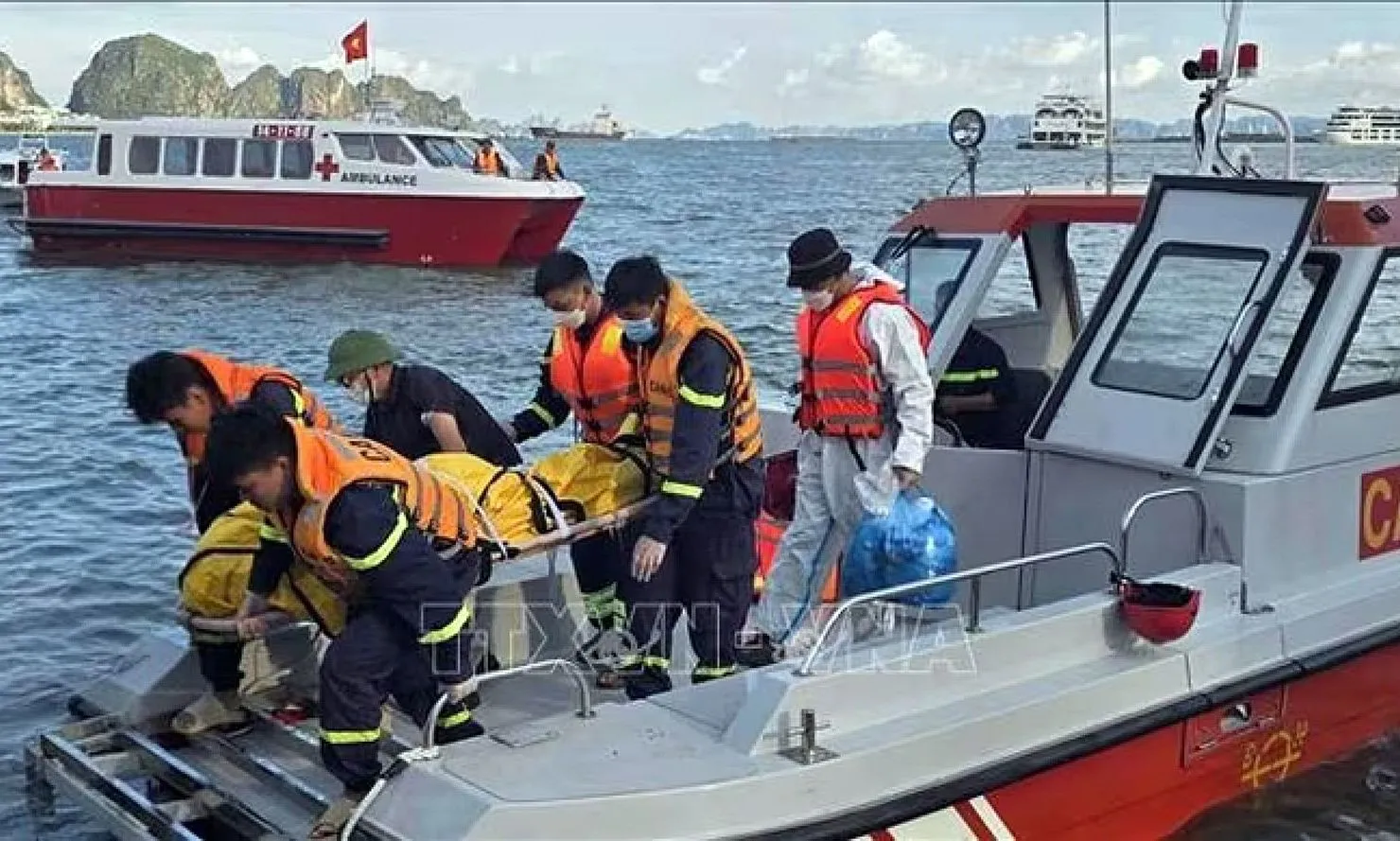 Đã tìm thấy toàn bộ 39 nạn nhân trong vụ lật tàu trên vịnh Hạ Long