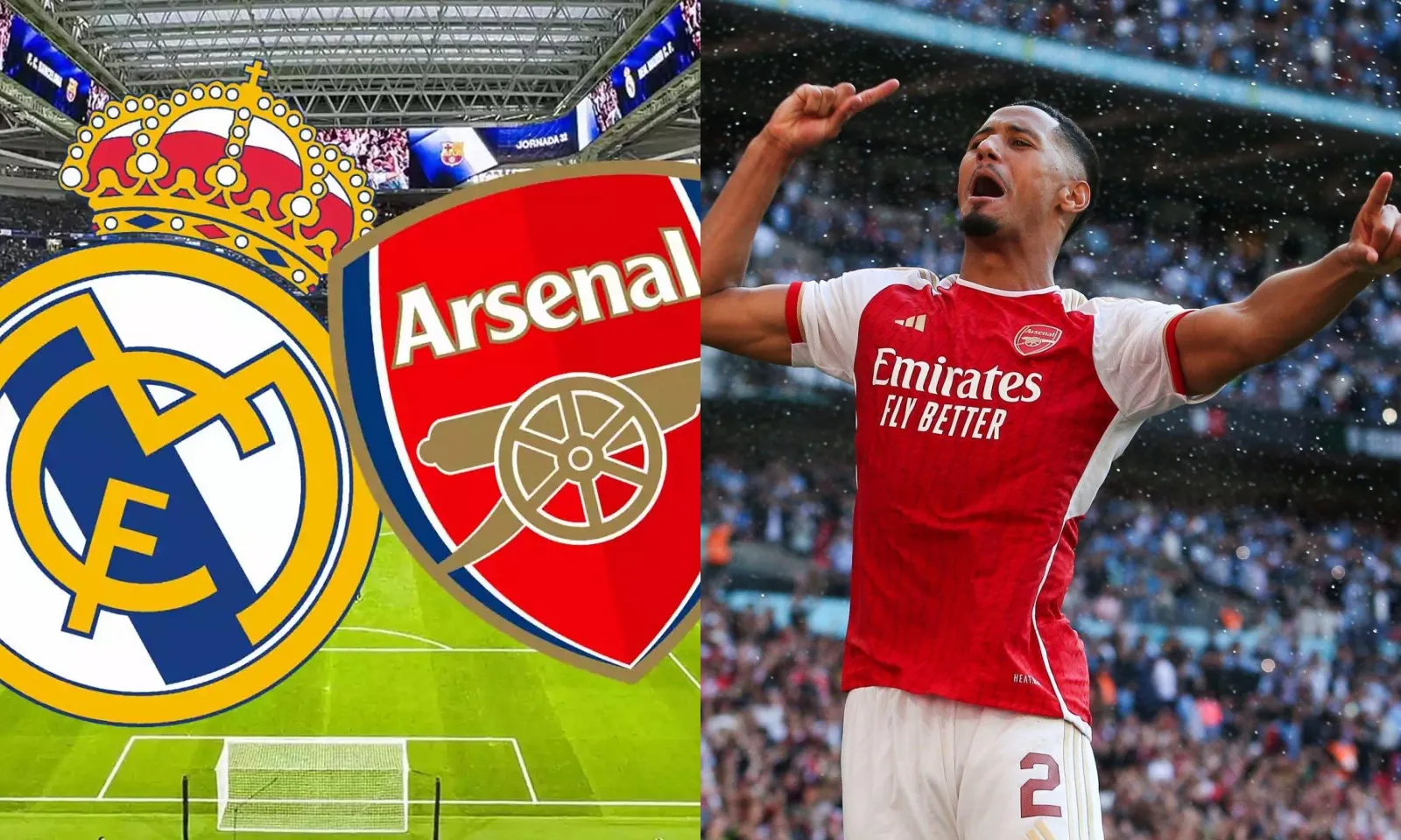 Saliba cho Real Madrid đáp án đanh thép