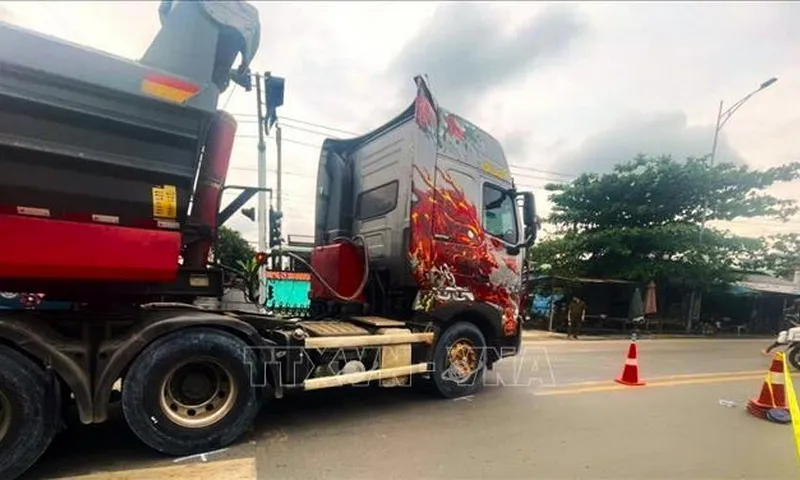 Tài xế xe đầu kéo dương tính với ma túy gây tai nạn chết người tại Tây Ninh