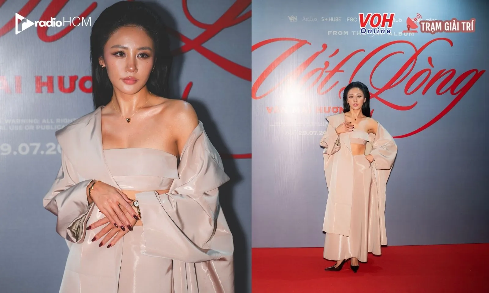 Văn Mai Hương pha bolero vào pop, gói nỗi buồn trong “Ướt lòng”