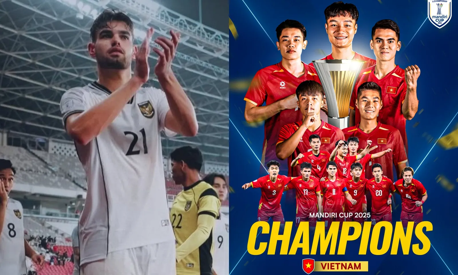 Vua phá lưới Indonesia đầu hàng U23 Việt Nam