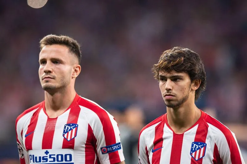 Saul Niguez và Joao Felix trong màu áo Atletico Madrid. Ảnh: Internet