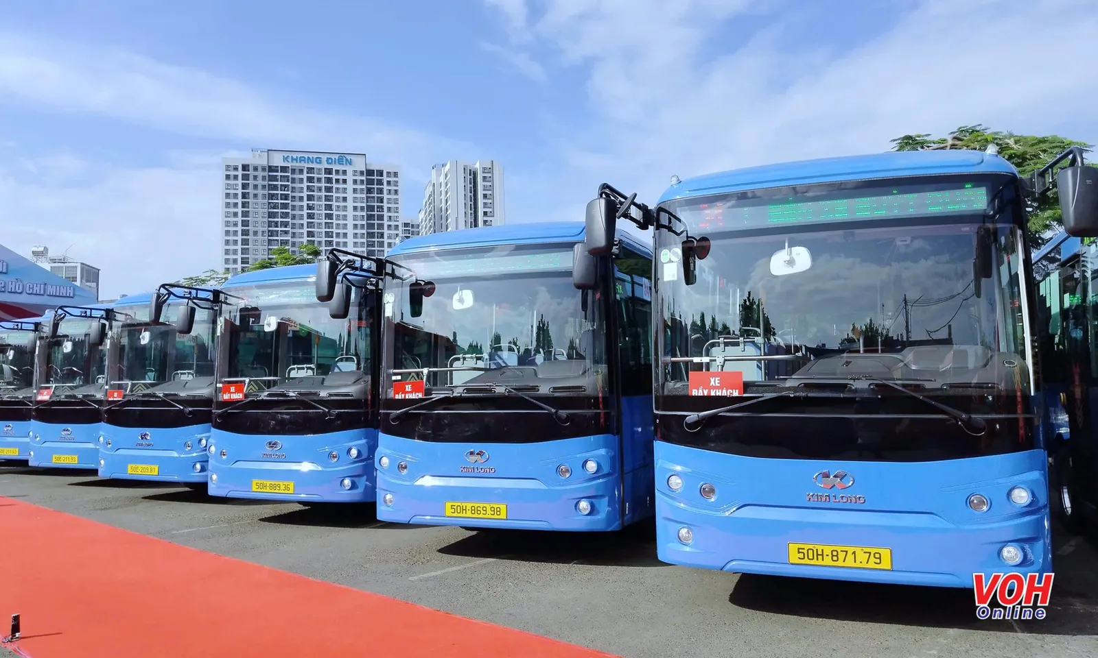 TPHCM: Đưa 27 tuyến xe buýt điện vào hoạt động từ ngày 1/8