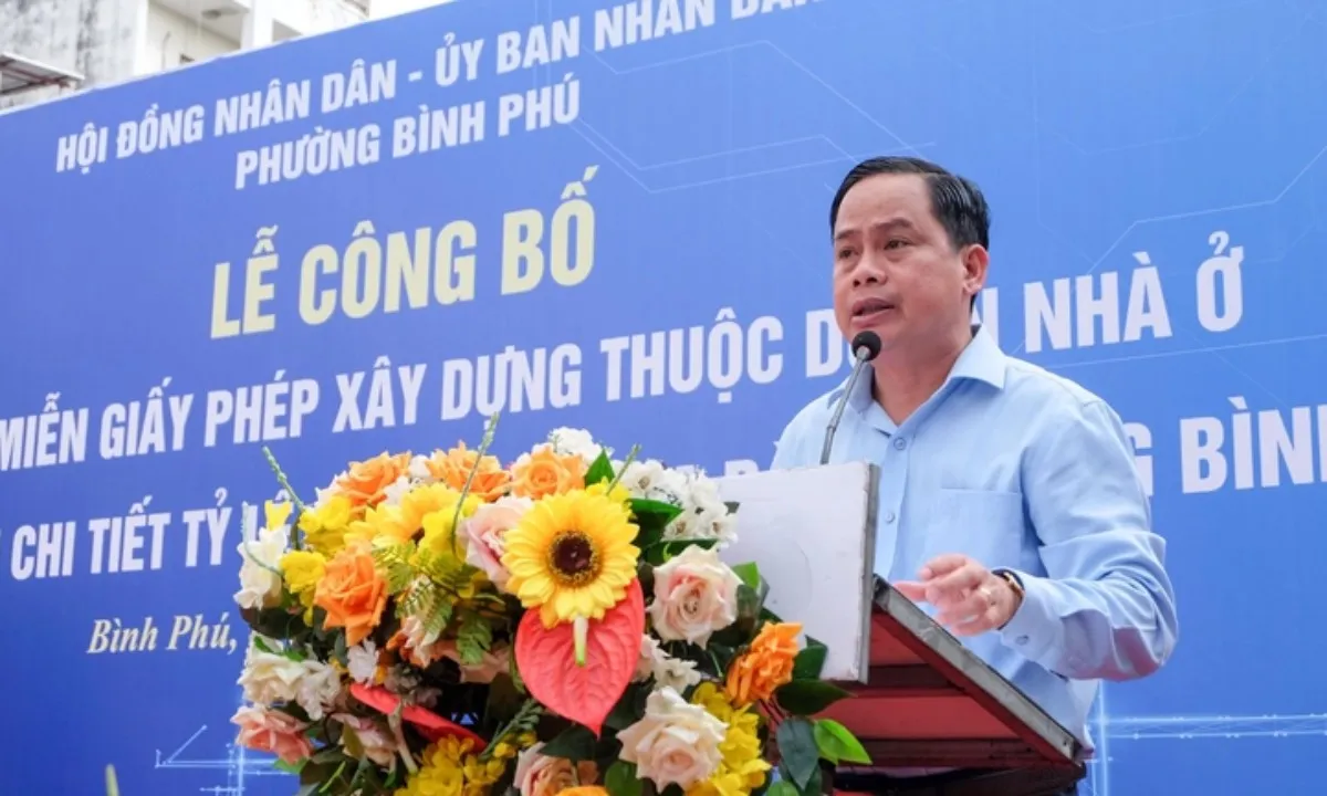 TPHCM: Ba khu vực đầu tiên được miễn giấy phép xây dựng