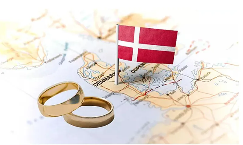 Vì sao các cặp đôi nước ngoài lại đổ xô đến Đan Mạch để kết hôn?