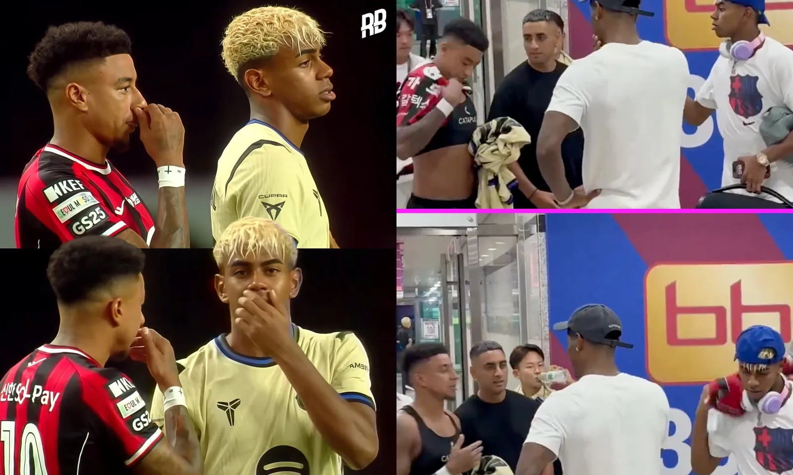 Rashford dỗi Lingard vì đổi áo với Yamal