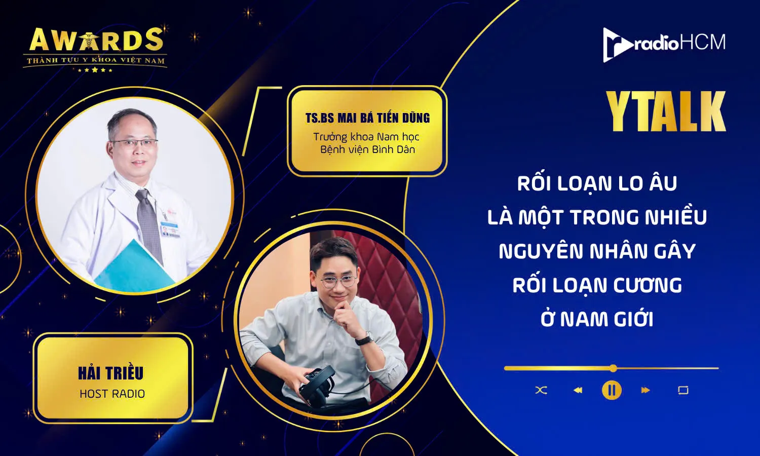 Mối liên quan giữa Rối loạn lo âu và Rối loạn cương ở nam giới