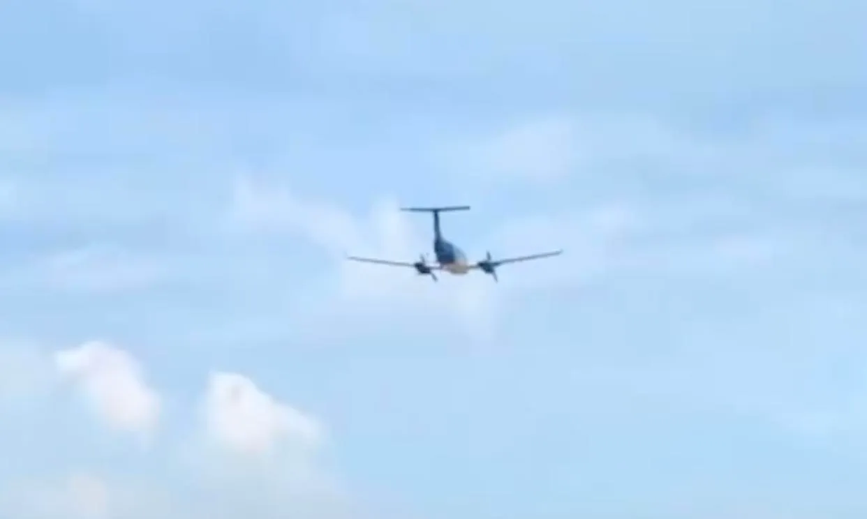 Máy bay chuyên dụng vào vùng trời sân bay Long Thành để đánh giá phương thức bay