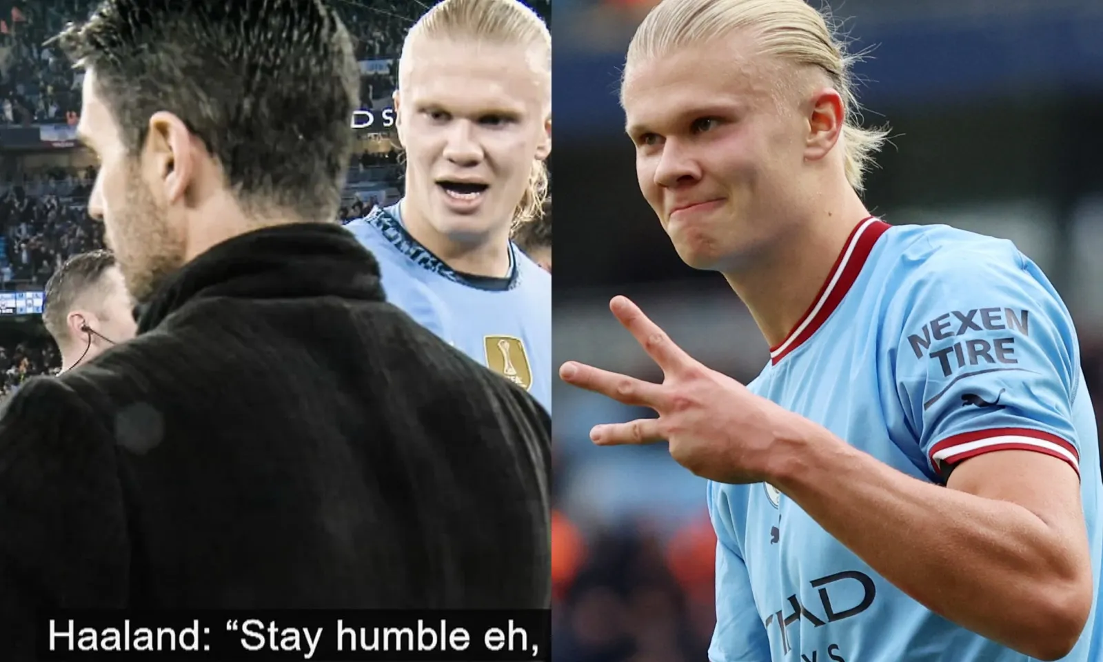 Haaland không hối hận vụ lên lớp Arteta