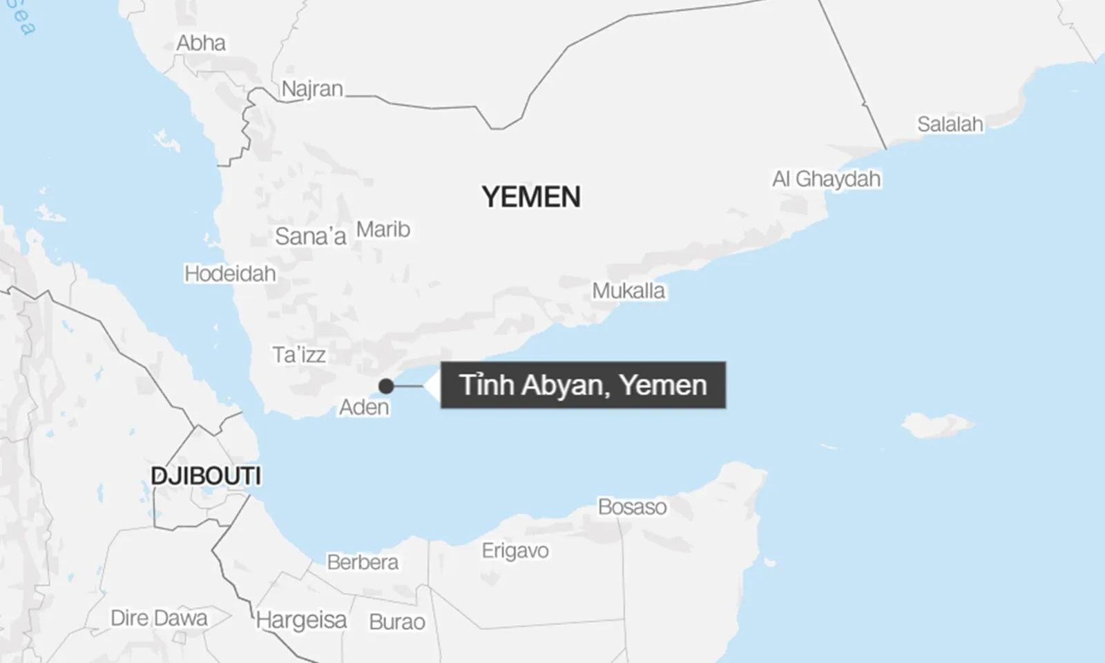 Gần 70 người thiệt mạng trong vụ lật thuyền di cư gần Yemen